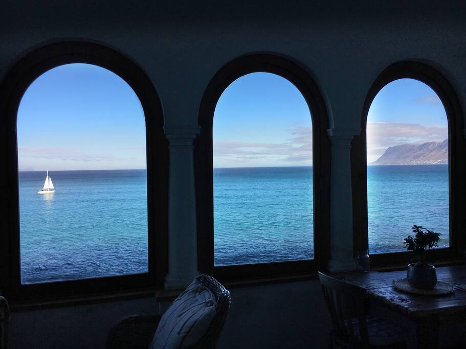View across False Bay & Simonstown