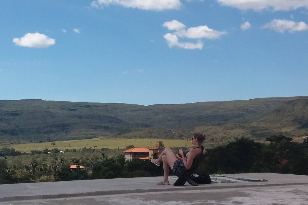 Lage para apreciar a vista