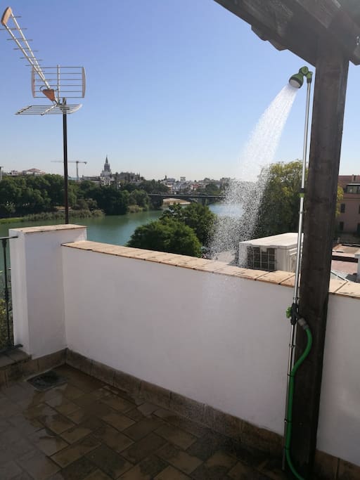 Terraza.Ducha