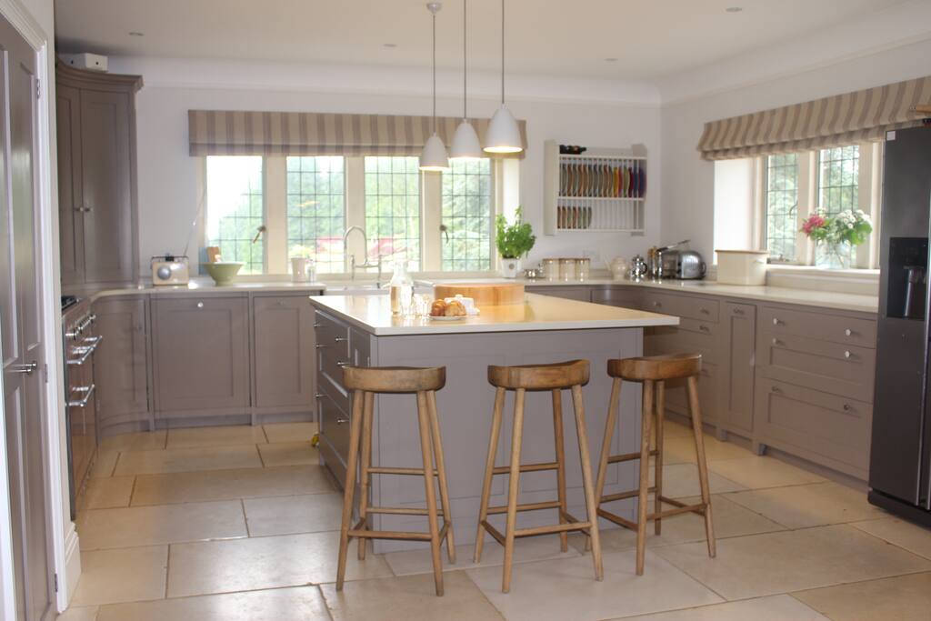 Large family kitchen