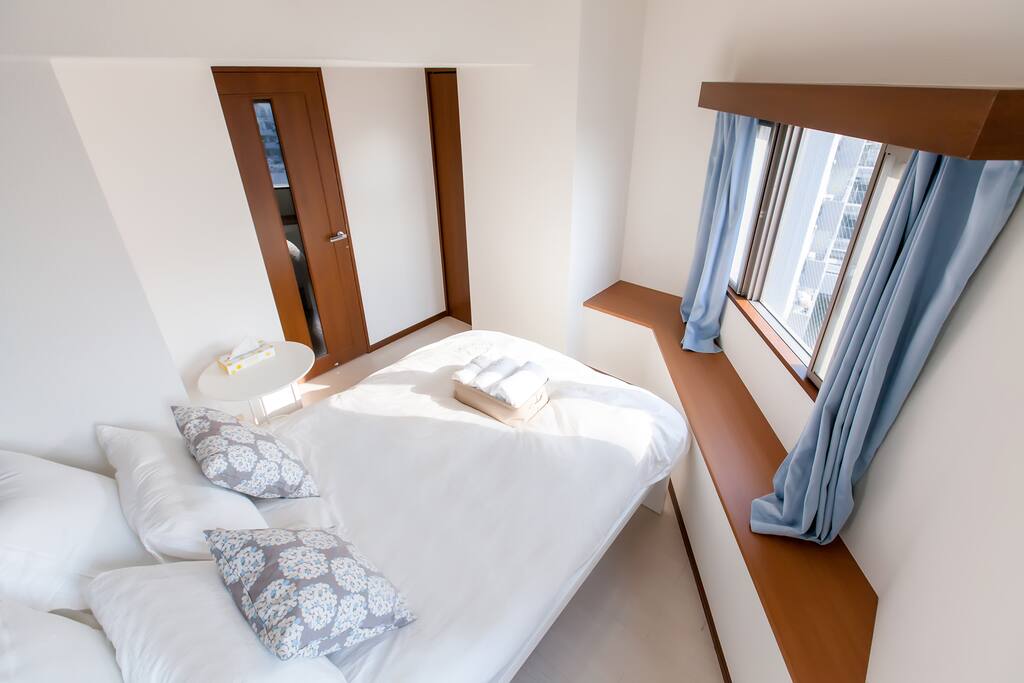 The top side of bedroom