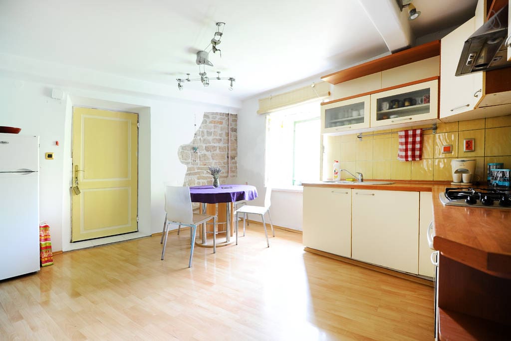 Kitchen and dining space