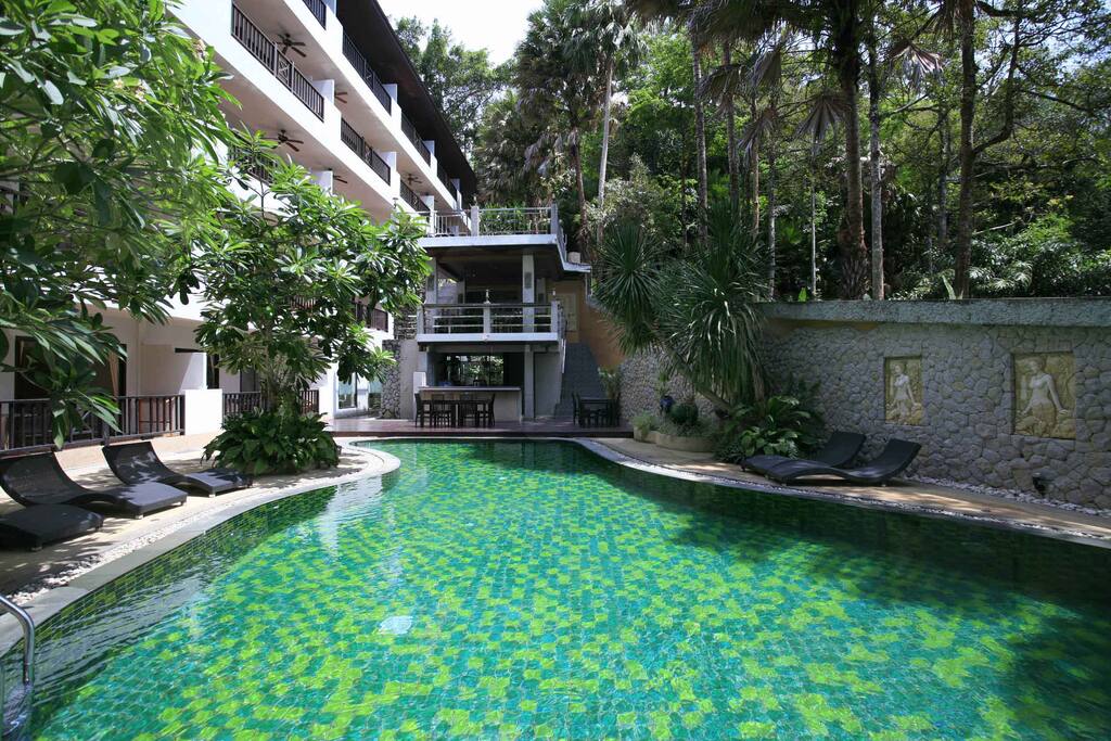 Pool area