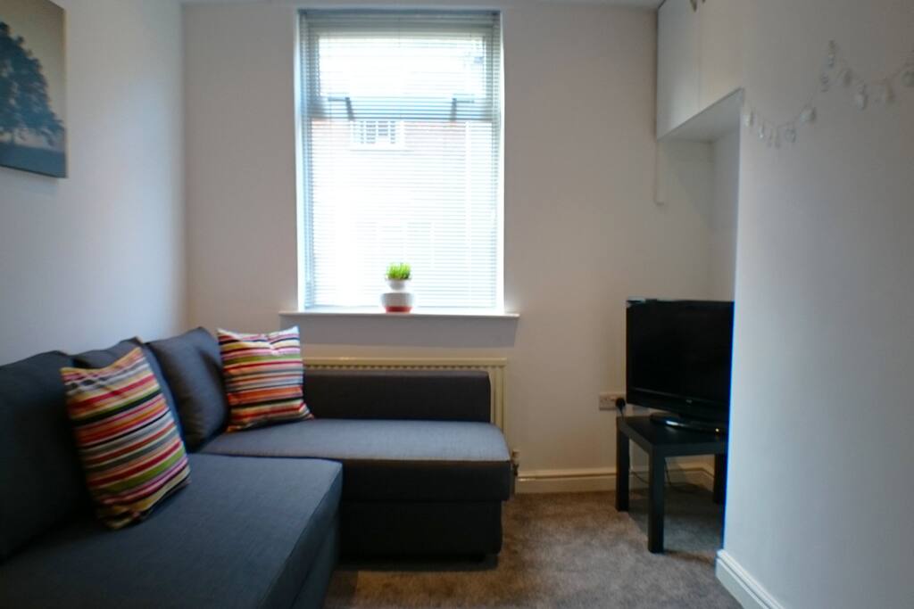 Sofa bed included! Iplayer/more4/etc available :)