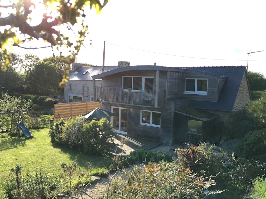 Jardin clos de 600m², orienté plein sud