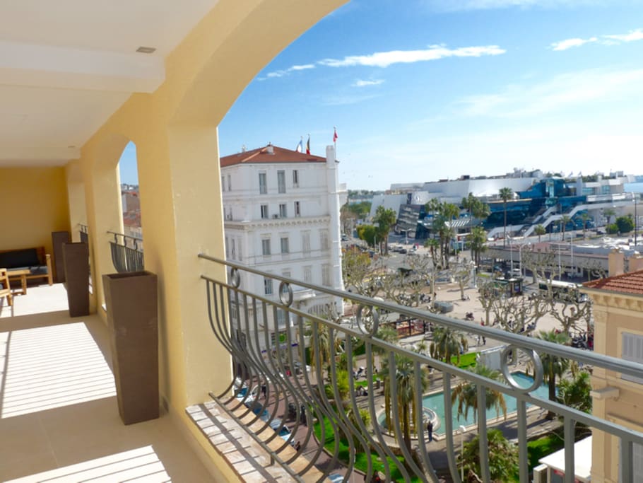 More of the impressive view from the terrace