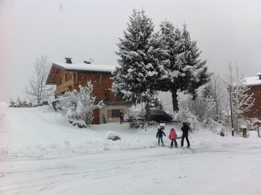 Winter snow