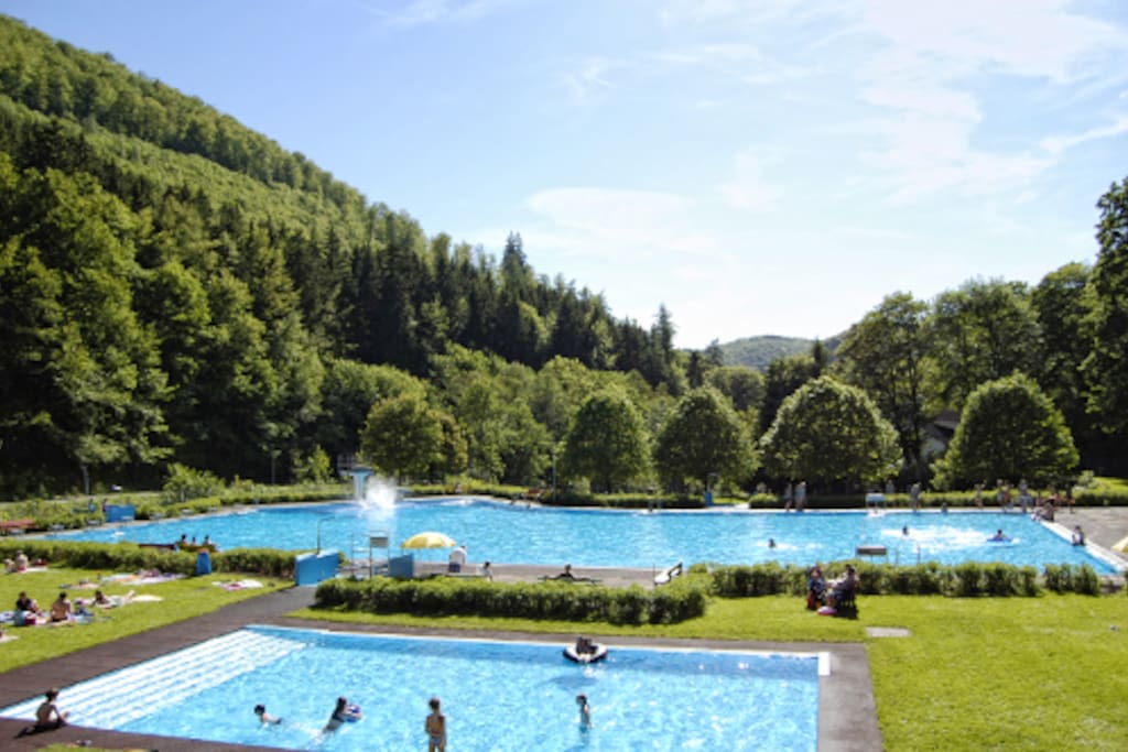 Open pool