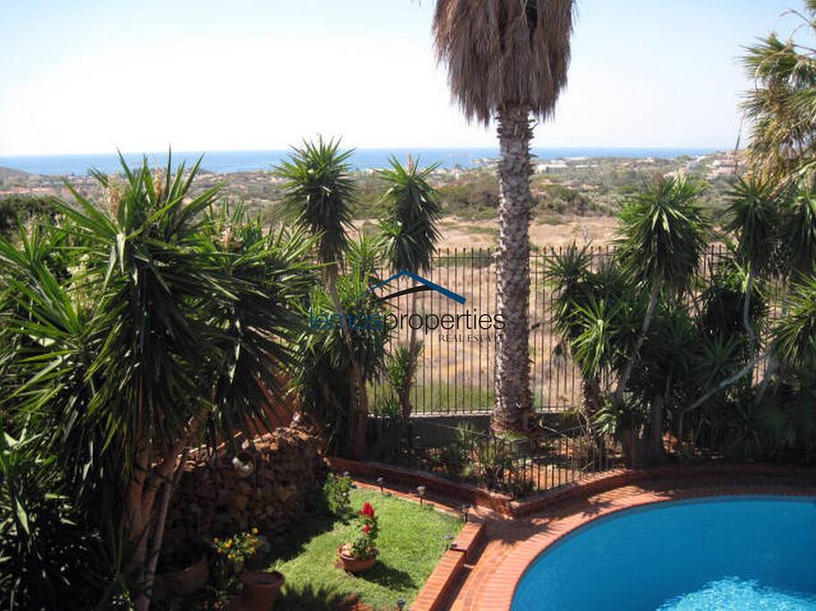 The sea view