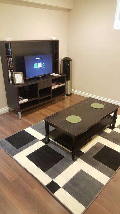 Smart T.v. with guest Netflix and YouTube