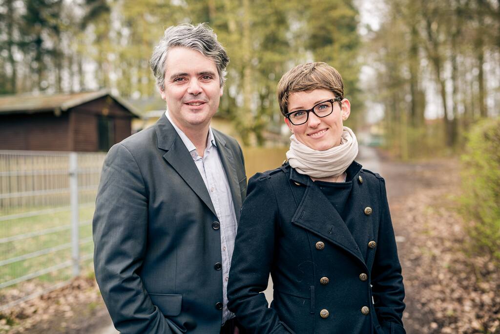 Gastgeber Helena Raupach & Peter Döllmann