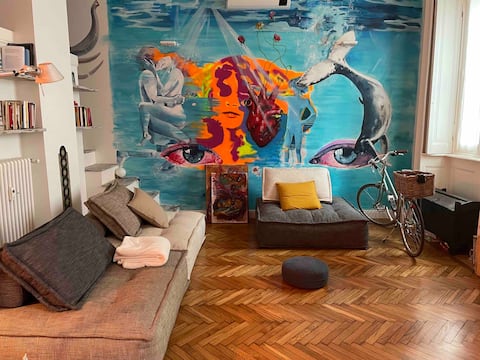 Top Airbnb: Art-Apartment Porta Venezia area Milan a Milano