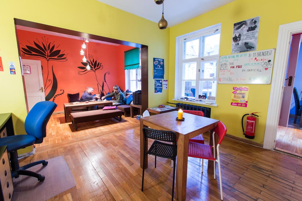 Our cozy common room
