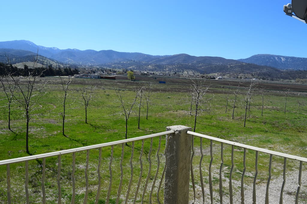 View from master balcony.