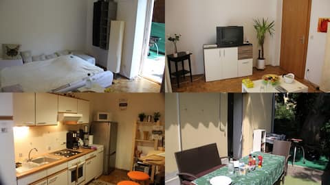 Quiet, single Room in Central Graz with terrace