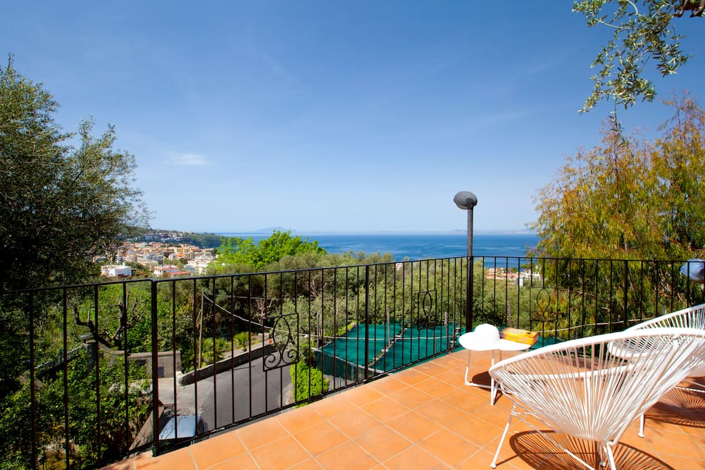 Sea view terrace