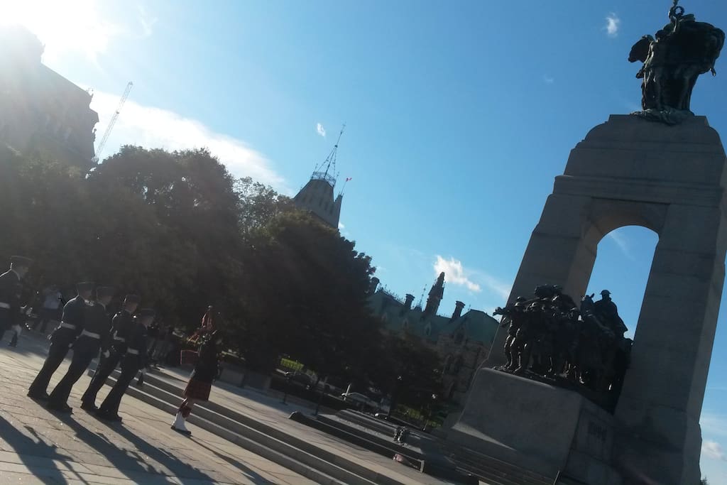 National War Memorial in Ottawa