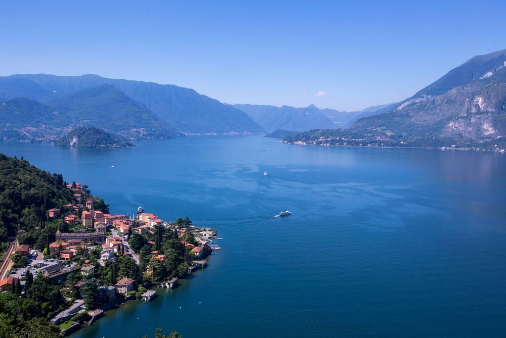 Lake Como seen from the residence