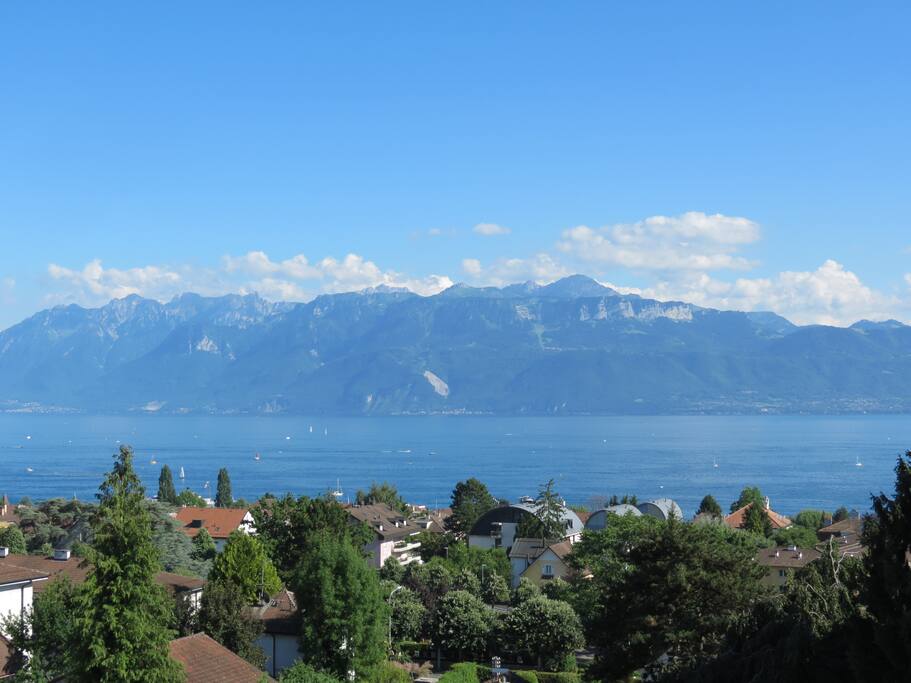 Lake view from the balcony