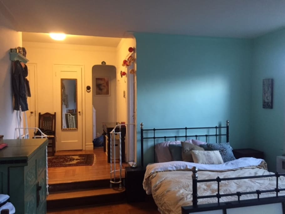 View from the living/sleeping area