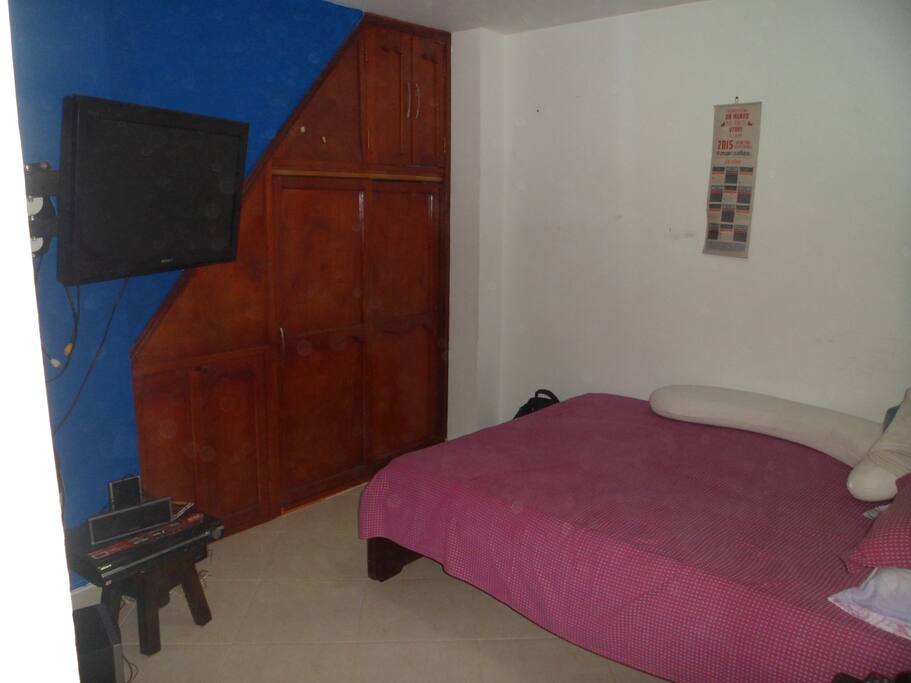 Habitación con todo para descanzar