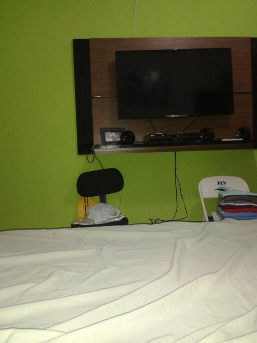 Quarto com TV
Dvd
Assinatura de filmes