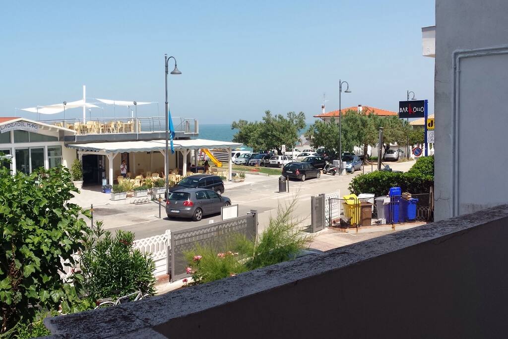 vista dello stabilimento "la dea del mare"