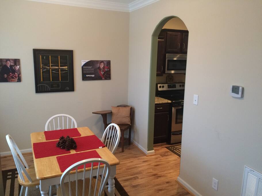 Dining room located at the front of my home.