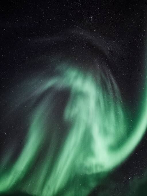 Kiruna is great place for Aurora watching and photography!