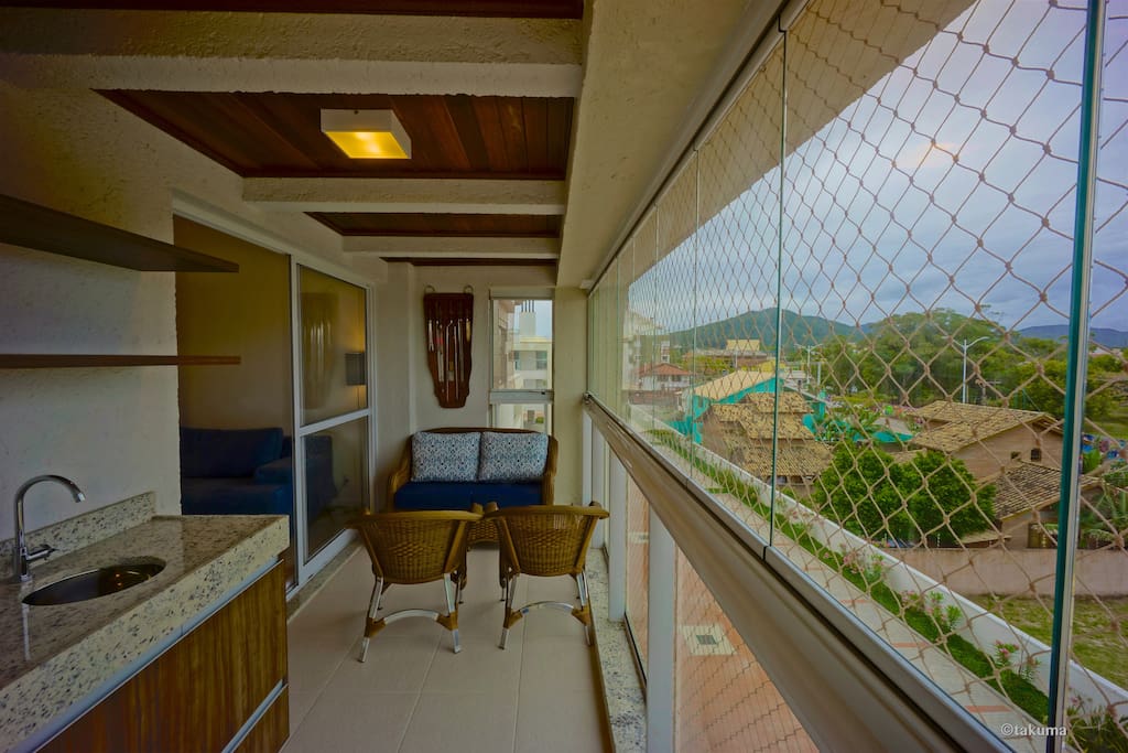 Sitting Area on Balcony