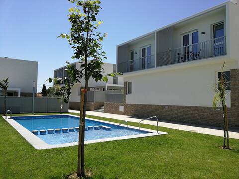 Great nice house with private garden in Alcossebre
