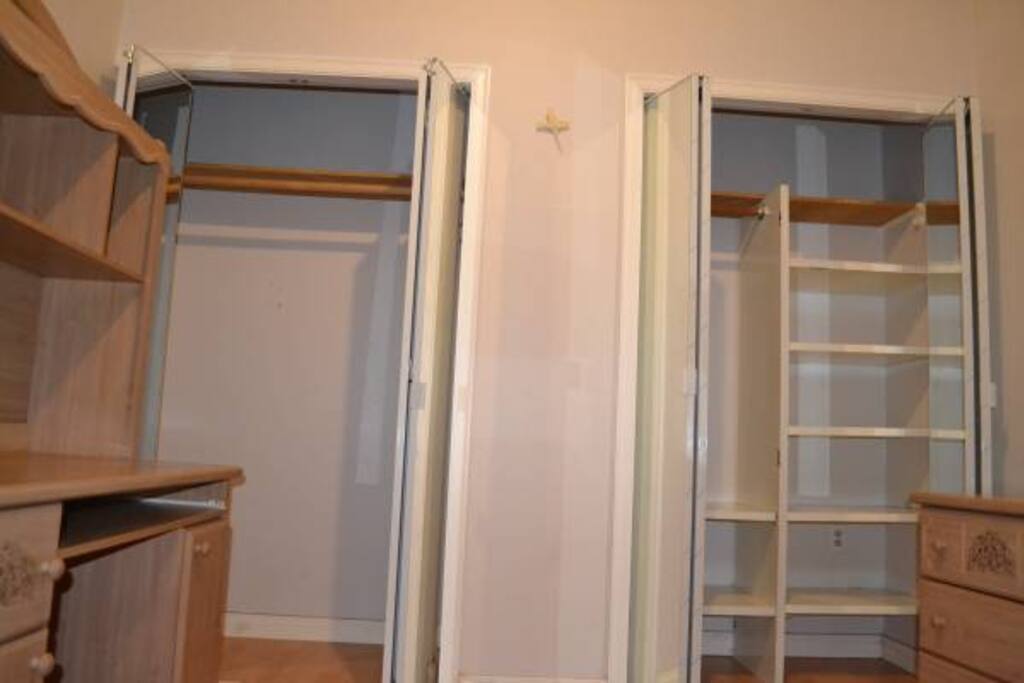 closet space