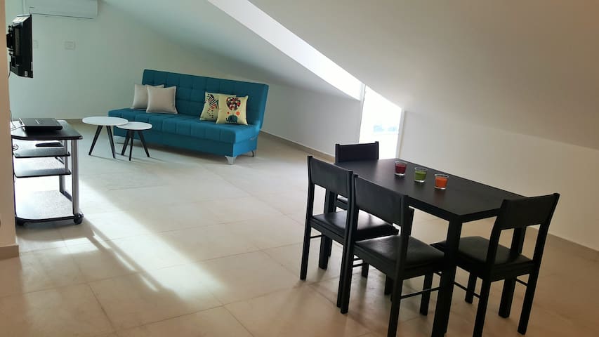 Modern studio with amazing sea view