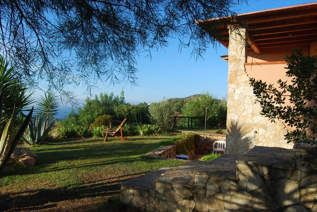 vista giardino dall'esterno