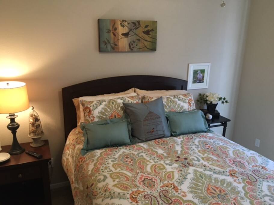 Comfy High Quality Queen Bed