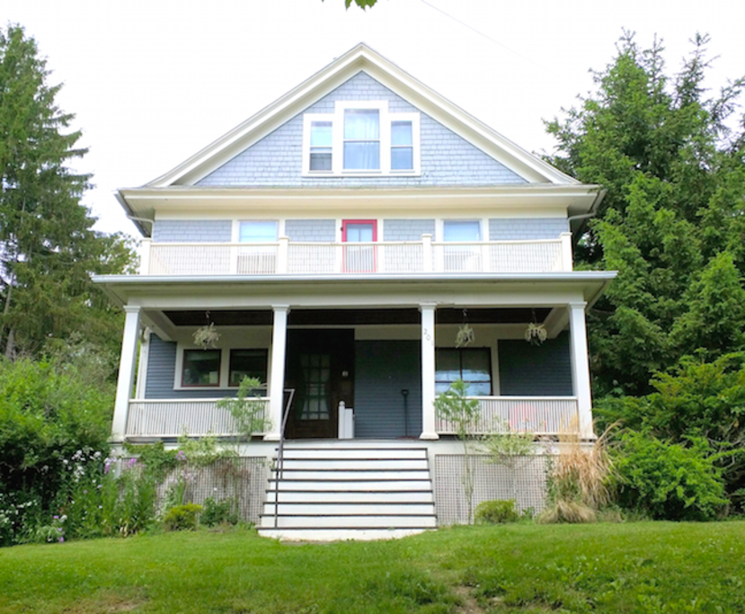 Large front porch