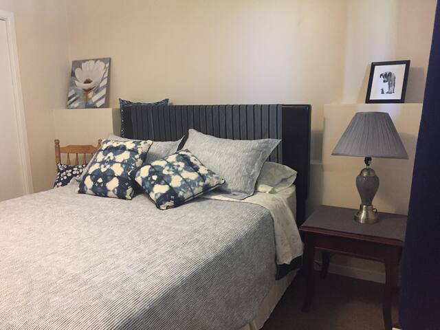 1 bedroom, brightly lit, cozy apartment