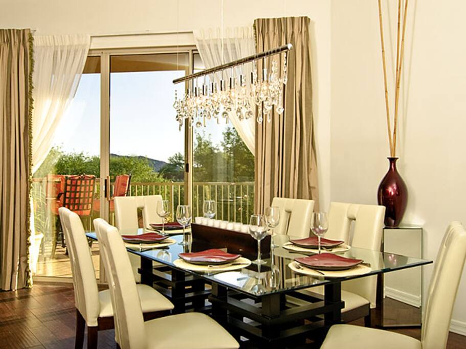 Common dining area.
