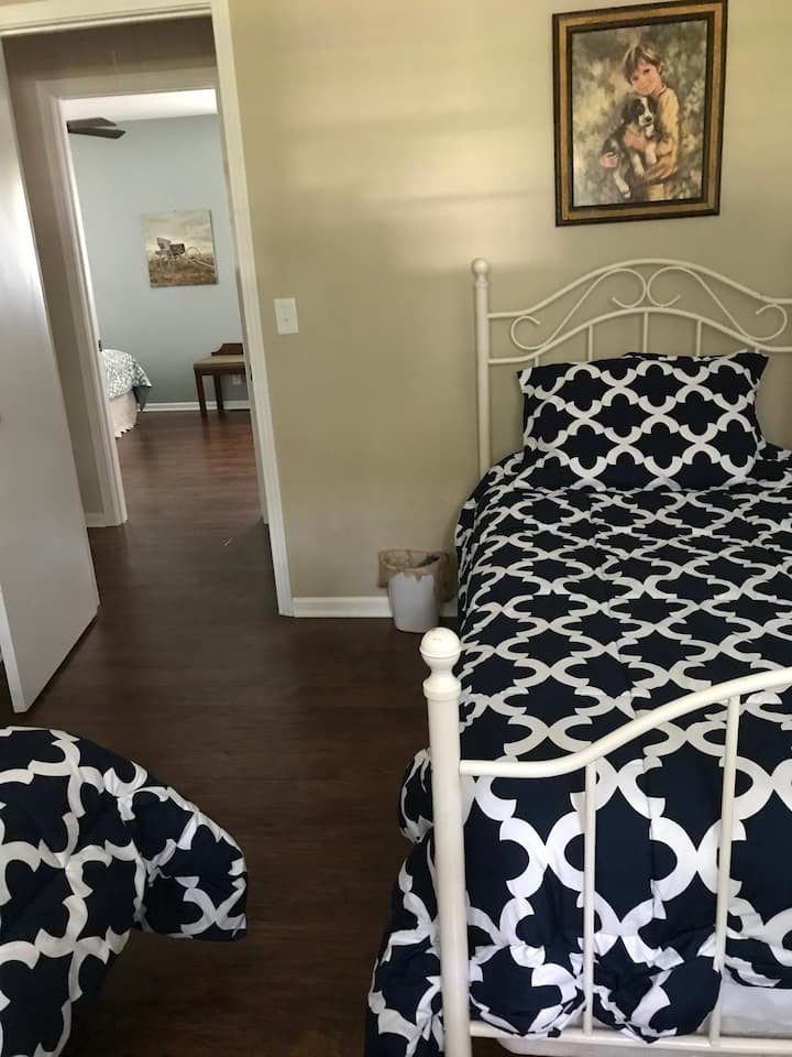 Terza camera con letti singoli 