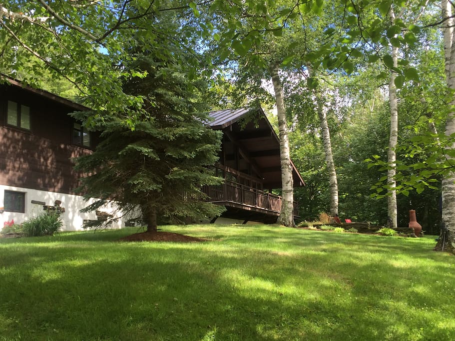 The chalet in Summer