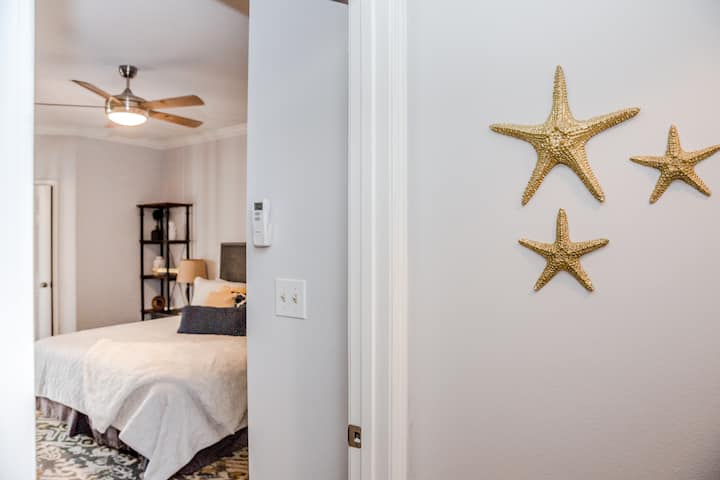 Spacious and luxurious master bedroom