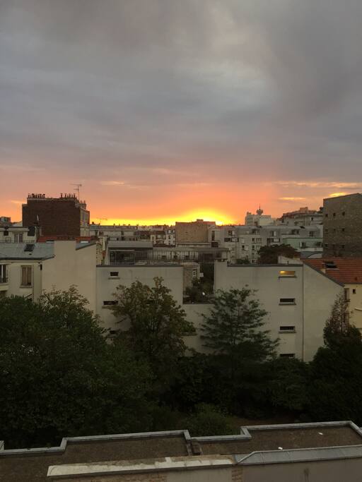 view from the kitchen