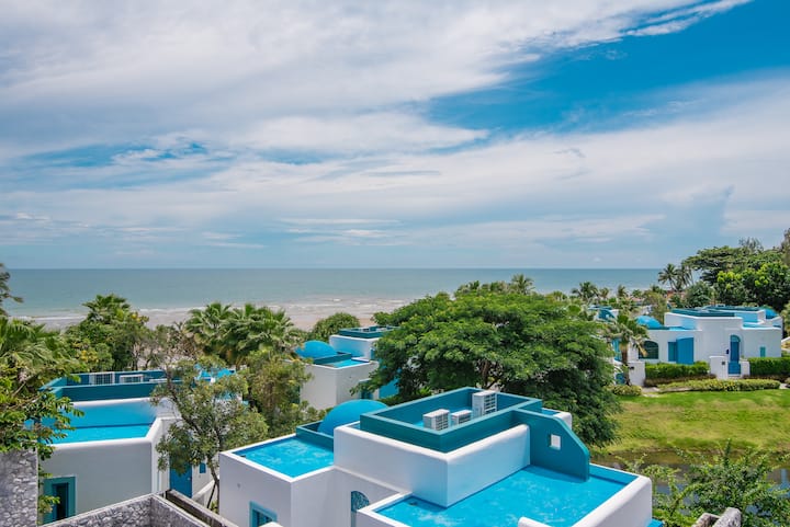 Chill Family Getawayprivate Beach Accessseaview - Hua Hin
