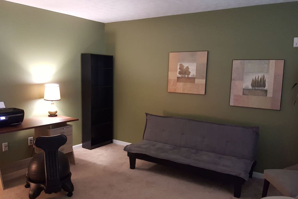 den with futon