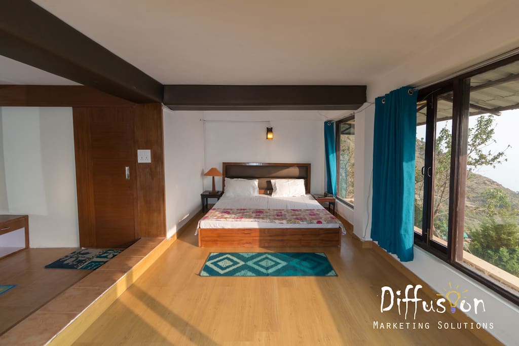 sunny and simple and spacious