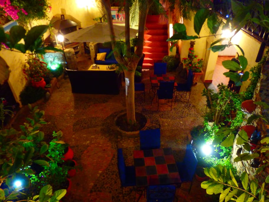 Un jardin magique ! De jour comme de nuit.