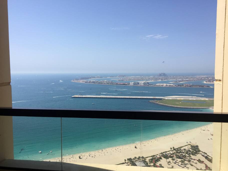 Palm Jumeirah balcony view