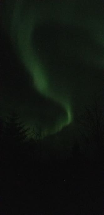 Northern lights viewing April 2018