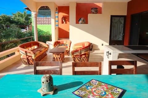 Popular Airbnb listing: Villa La Joya On the canal apartment 112M2 - pool in Barra De Navidad
