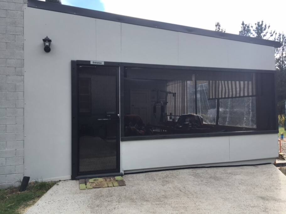 Entrance to house, use this side entrance